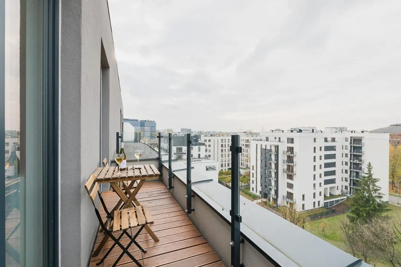 公寓 Slawinska 6 With Balcony By Noclegi Renters 华沙 波兰
